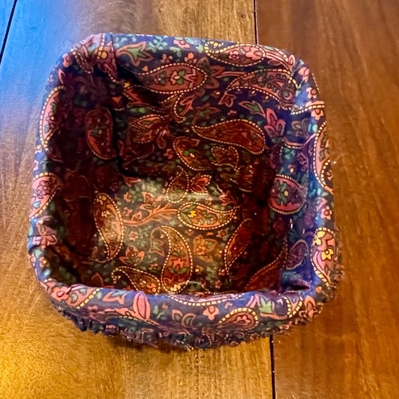 Longaberger Basket 1998 Father's Day Finders Keepers-Paisley Interior - Picture 2 of 13